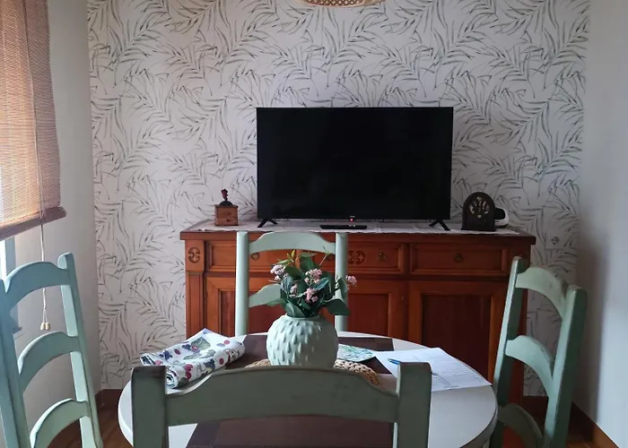 En La Ciudad, Con Patio -parking Gratis Appartement Gijón